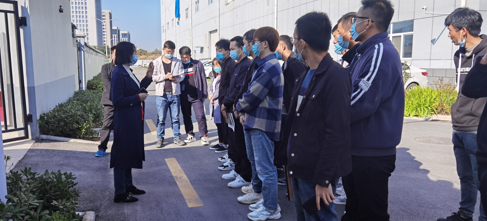 BOdog官网微电动力部组织开展化学品泄漏应急演练